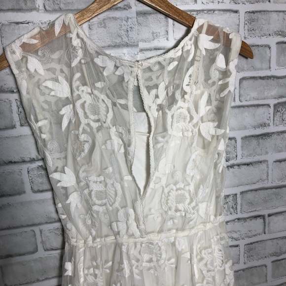 Hollister floral mini lace dress size M - Picture 3 of 12